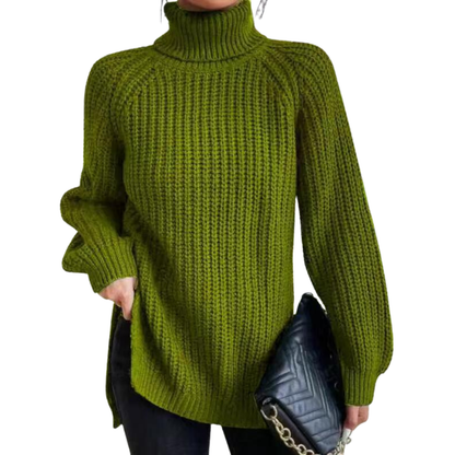 Aurine | CozySculpt Winter Turtleneck