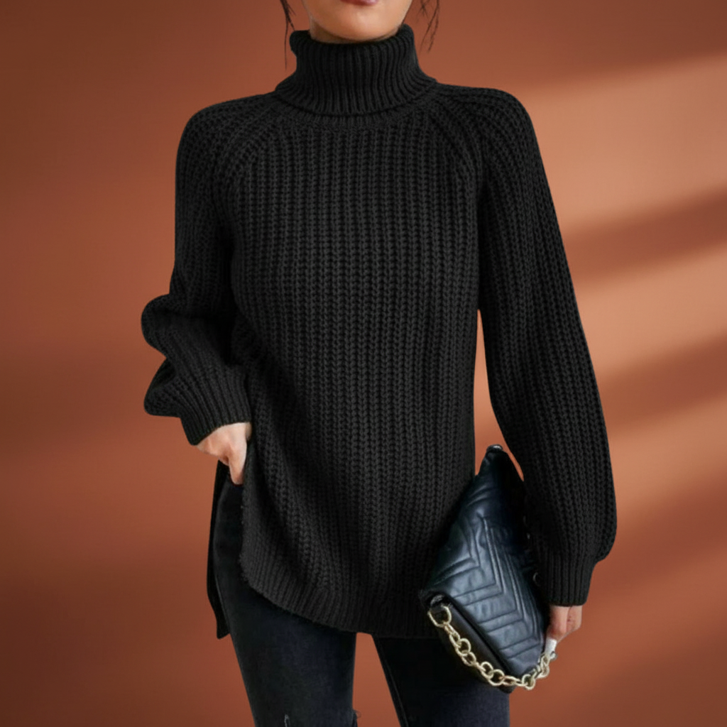 Aurine | CozySculpt Winter Turtleneck