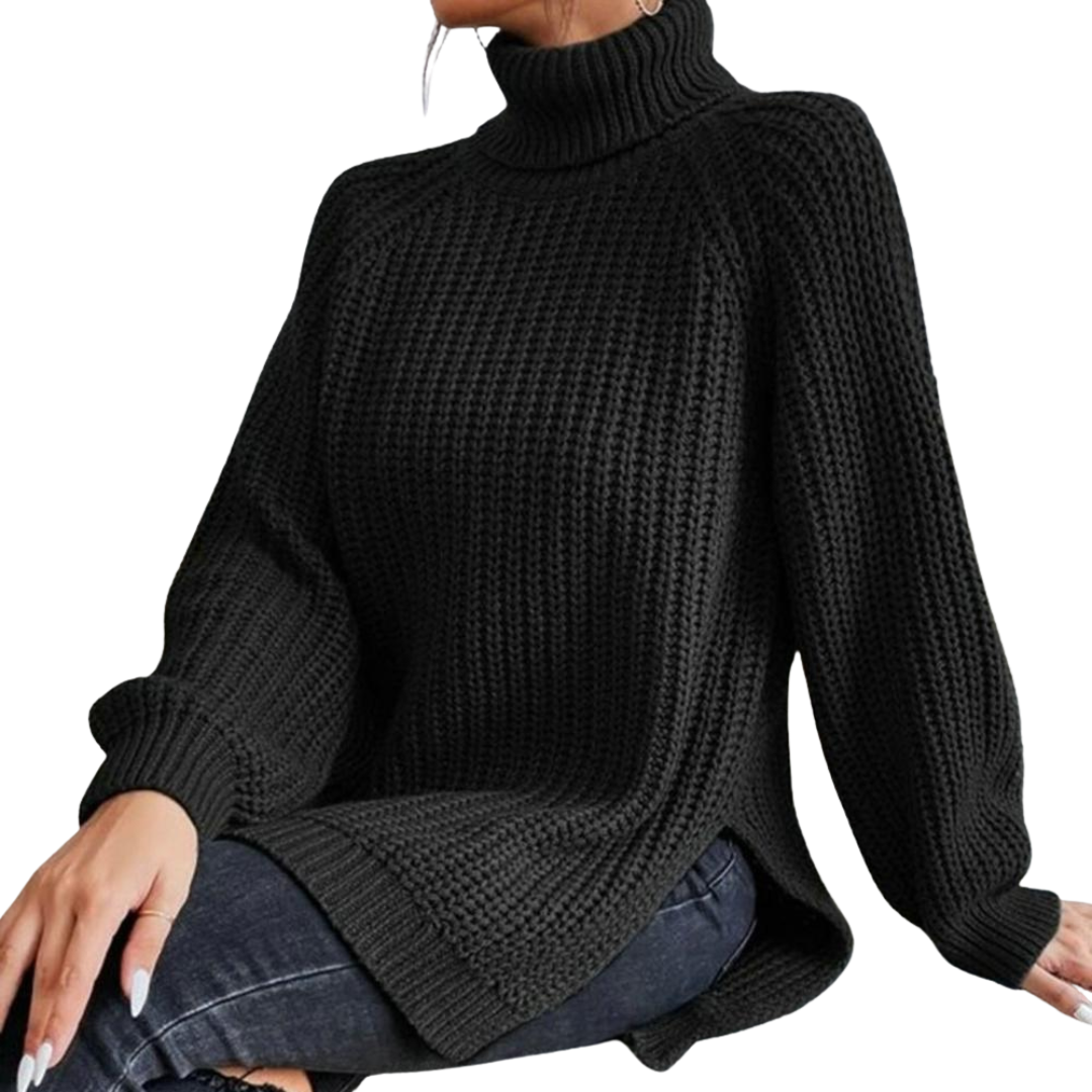Aurine | CozySculpt Winter Turtleneck