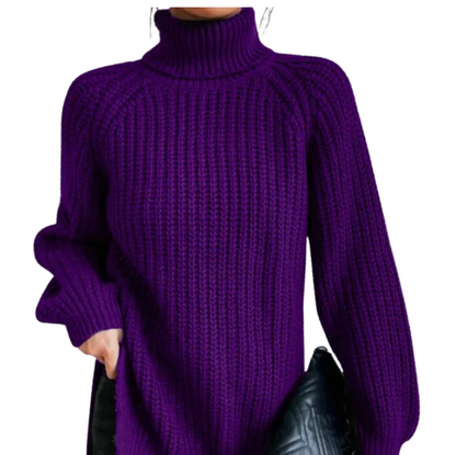 Aurine | CozySculpt Winter Turtleneck
